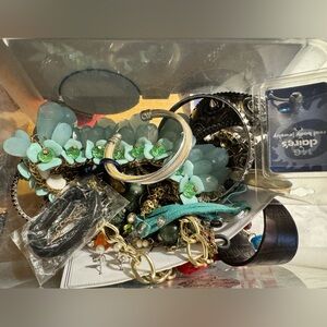 2LB Pound Junk Jewelry Craft Lot #LDBTT3